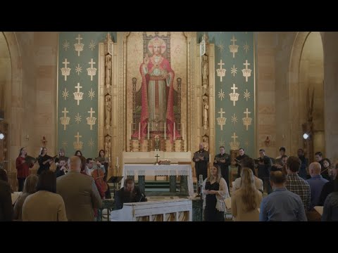 O God Beyond All Praising (Lyric Video) - Catholic Music Initiative - Dave Moore, Lauren Moore