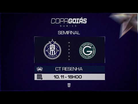 ESTRELA x GOIAS NOVA COPA GOIAS 2025 SUB-15