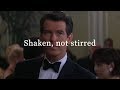 Same Line Different Films Shaken Not Stirred