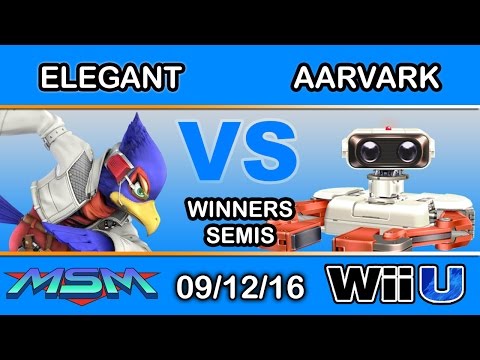 MSM 65 - eM | Elegant (Falco) Vs. Aarvark (ROB) Winners Semis - Smash Wii U