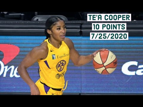 Te'a Cooper Full Highlights 2020.7.25 - 10 PTS, 2 ASTS - PopOffBaby.com