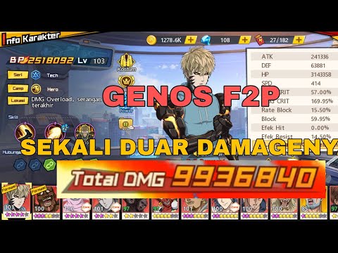GENOS F2P - One Punch Man The Strongest