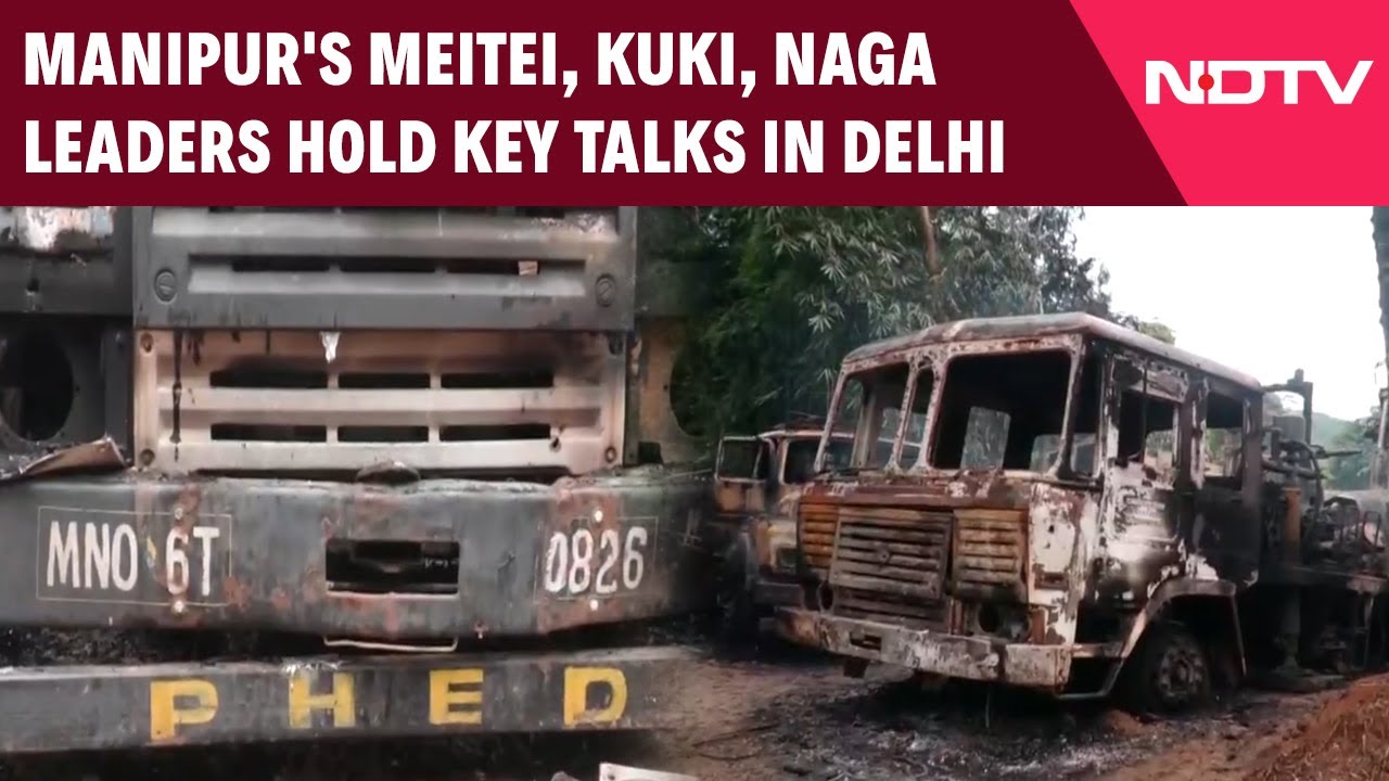 Manipur News | Manipur's Meitei, Kuki, Naga Leaders Hold Key Talks In Delhi
