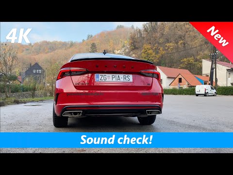 Škoda Octavia RS 2021 245 HP - Exhaust sound vs Panthera Sound Actuator