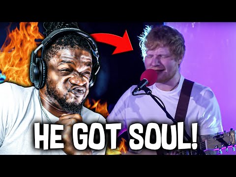ED SHEERAN GOT SOUL! | Ed Sheeran - Bloodstream in the Live Lounge (REACTION)