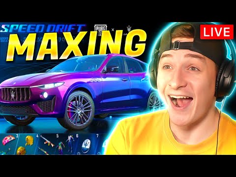 MAXING MASERATI MASTERPIECE SPEED DRIFT - PUBG MOBILE LIVE