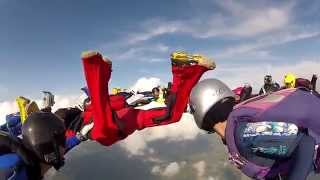 preview picture of video '15 way - April 11, 2014 at Skydive City with the Norwegians'
