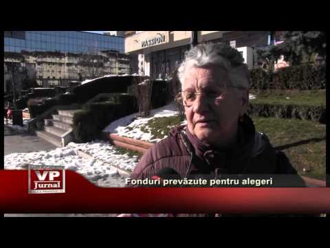 Fonduri prevăzute pentru alegeri