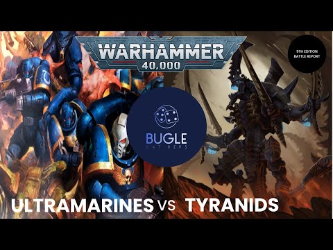 Ultramarines vs Tyranids 9th Edition Warhammer 40k Battle Report 2000 points