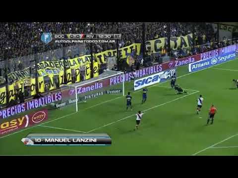 Golazo de Manuel Lanzini a Boca.