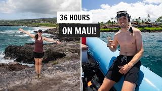 36 HOURS on Maui, Hawaii: FUN things to do & local EATS!