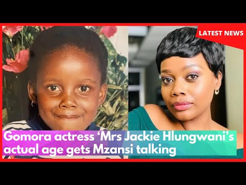Too Young: Gomora actress ‘Mrs Jackie Hlungwani’s actual age gets Mzansi talking
