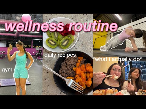Meine REALISTISCHE Wellness-Routine 🧘🏼‍♀️🥝 (Was ich esse, Workouts + mentale Gesundheit)