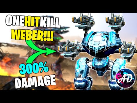 NEW ONE HIT KILL Sniper! LEECH WEBER Gameplay - War Robots Mk2 WR Gameplay