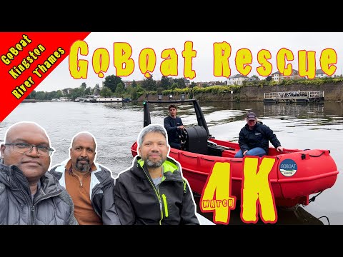 GoBoat Kingston Experience with Friends #goboat #kingstonuponthames #riverthames