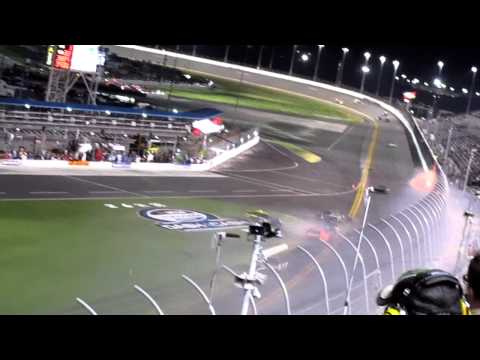 2011 Subway Jalapeno 250 Final Lap Crash Daytona