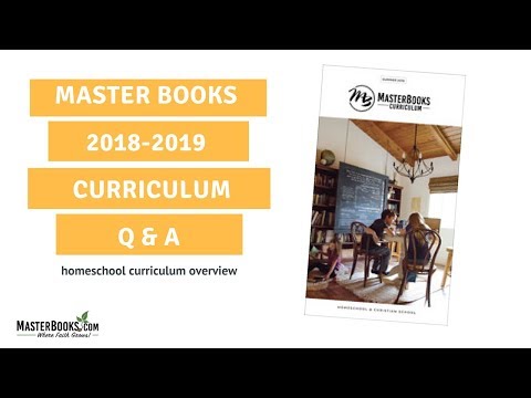 2018-2019 Homeschool Curriculum Questions and Answers // Master Books