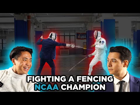 I fought a NCAA Fencing Champion - Man on the Mat