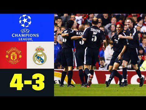 Manchester United vs Real Madrid UCL 2002/03 - 2nd Leg ● All Goals & Highligths (23/04/2003)