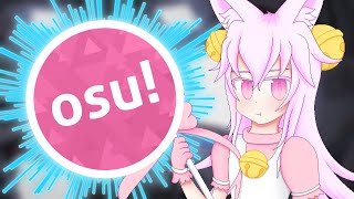 Challenging Youtube copyright's system with OSU!!! - Vtuber plays OSU!