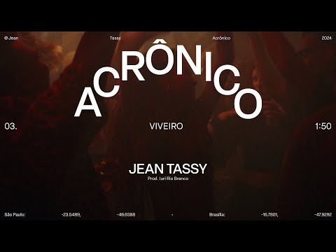 03. Viveiro - Jean Tassy (Visualizer)