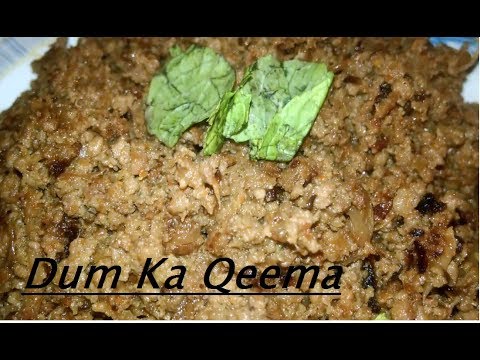 Smokey Keema - Dum ka Qeema - Smokey Mince recipe (COOKING WITH HADIQA)