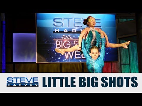 Little Big Shots: Salsa Dancers || STEVE HARVEY