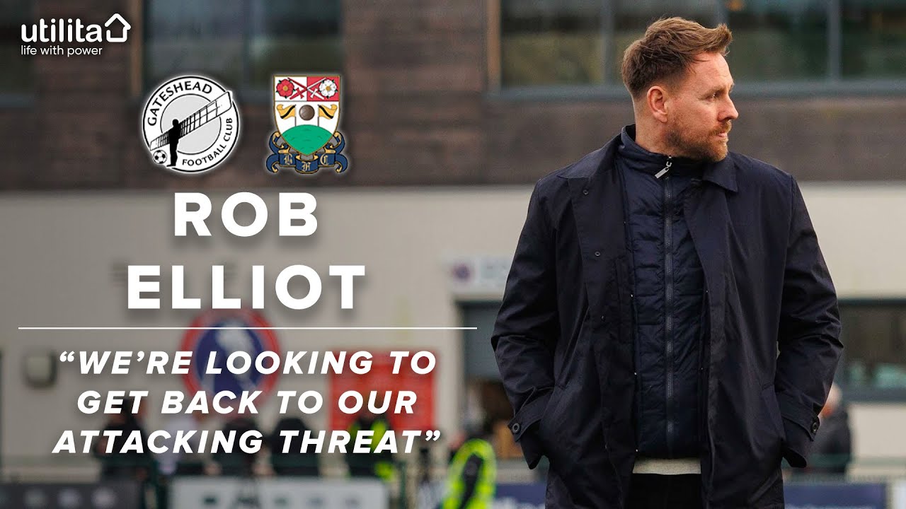 “Our squad depth is really important” | Rob Elliot pre-Barnet (H) | INTERVIEW