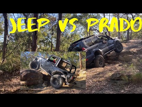 JEEP VS PRADO / Wheeny Creek 4x4