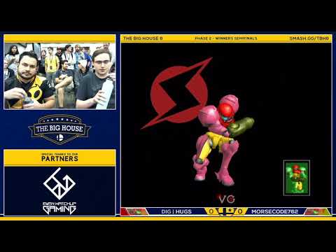 The Big House 8 - Winners Phase 2 - (Samus) DIG | HugS86 vs Morsecode762 (Samus)