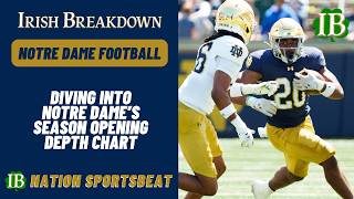 Diving Into The Notre Dame Football Season Opening Depth Chart