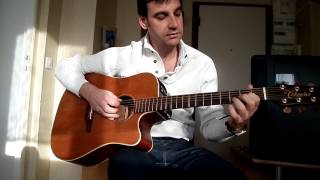 Madonna Hollywood how to play tuto guitare Acoustique YouTube En Français