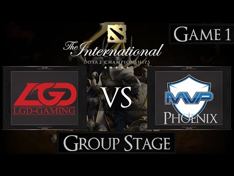 Dota 2 The International 2015 LGD vs MVP Phoenix