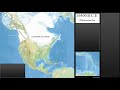 Ice Age Laurentide Glacier Retreat