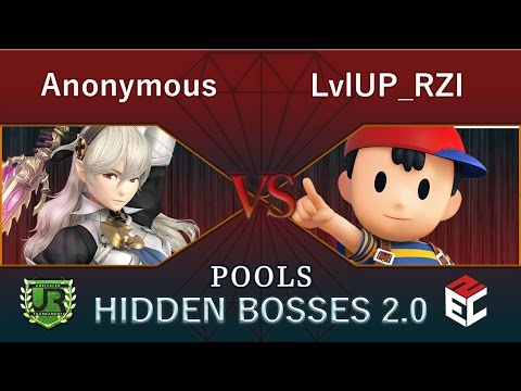 Hidden Bosses 2.0  POOLS - Anonymous Moniker (Corrin) vs LvlUP_RZI (Ness)