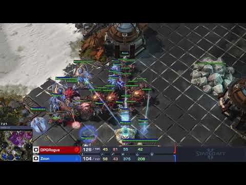 Good Protoss Defense | Rogue vs. Zoun on Oxide LE