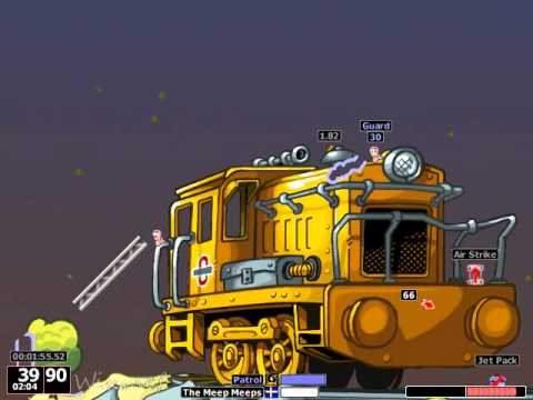 Worms Armageddon - Mission 5#: Do the Locomotion