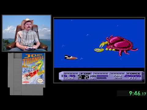 Cobra Triangle NES speedrun in 27:30 by Arcus