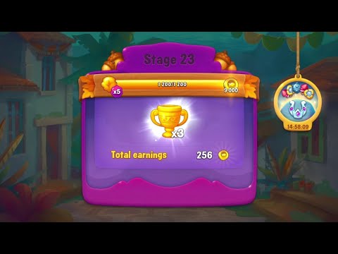 @Fishdom Win Strikes Atlantis Cup Stage 18 - Super Hard Level 23. Got 9K Coins.