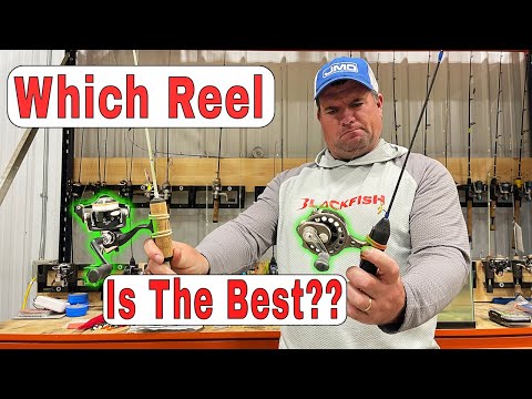 Spinning Reels versus Inline Spooler Reels | Ice Fishing Reels for Panfish