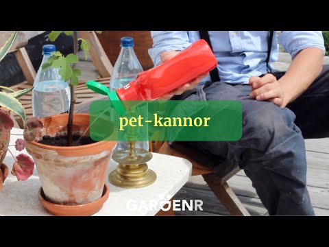 Pet-kannor - Trädgårdshacks med GardenR
