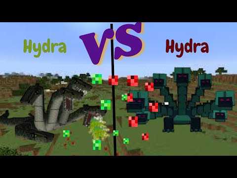 Hydra vs Hydra (Mob battle)