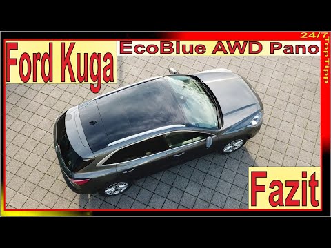 Ford Kuga EcoBlue AWD Titanium X ✔ Probefahrt & Fazit [ Panoramadach ] Ford Kuga Allrad SUV