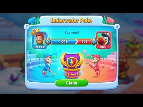 @Fishdom Win Underwater Polo! 🤽 Atlantis Cup Special Stage 101 Challenge
