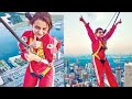 Trisha Krishnan Bungee Jump Trisha Hot Bikini Scences In New Movie Trisha