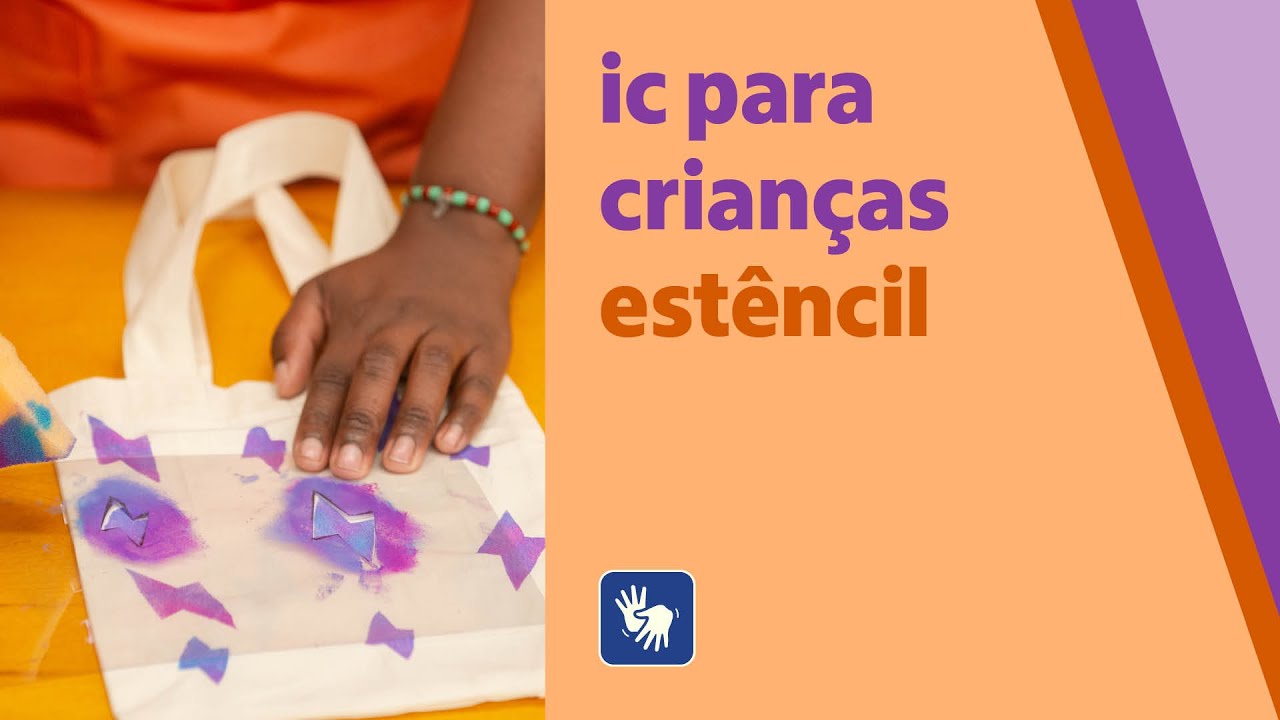 Estêncil – IC para crianças | Tecidos