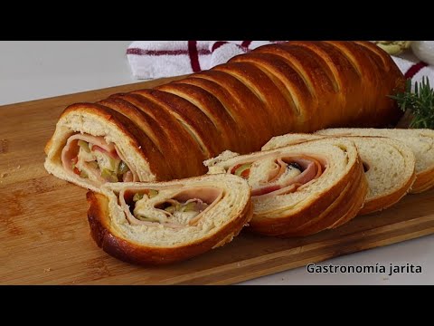 Pan de jamón navideño (Receta deliciosa)