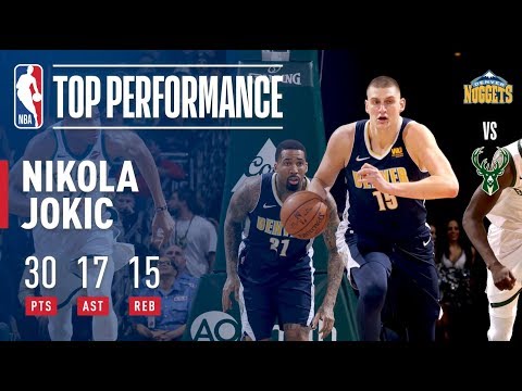 Nikola Jokic Gives a MONSTER Performance (30/17/15) vs. the Bucks | February 15, 2018