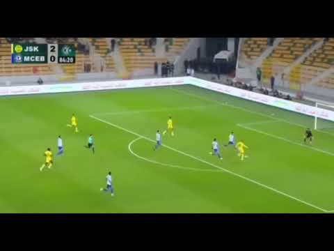 JS Kabylie 3- MC El Bayadh 0. Le but de Riad Boudebouz à la 85' face au MC El Bayadh