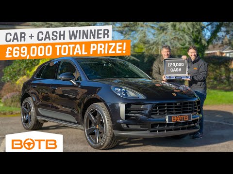 "Remember Me?!" Al Costello BOTB Midweek Car Winner – Porsche Macan + £20k